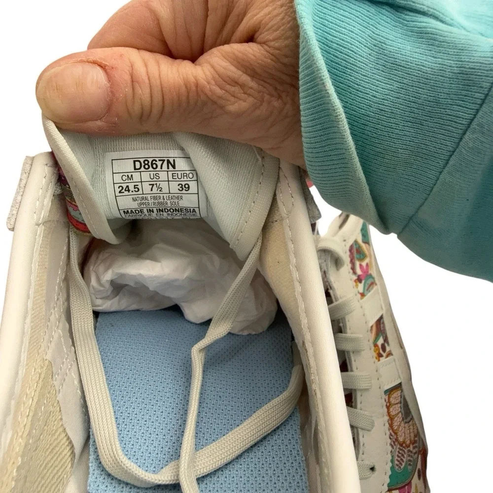 Onitsuka Tiger 2018 Liberty Fabrics Floral Women's 7.5  D867N-9990 RARE 2018 NIB